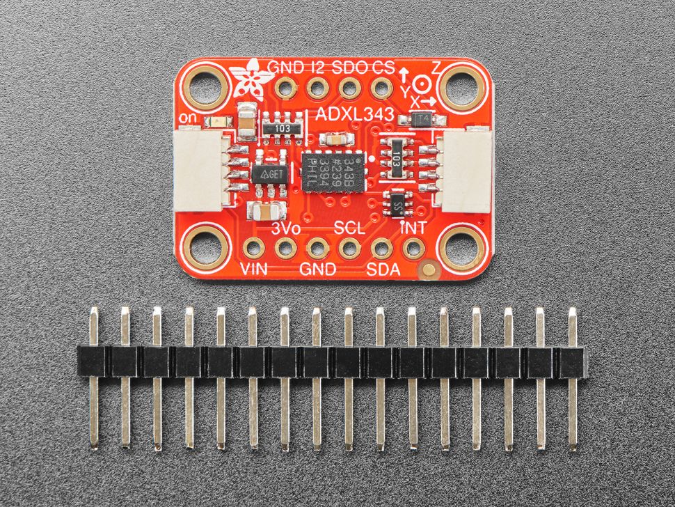 Image for Adafruit ADXL343 Triple-Axis Accelerometer ±16g I2C/SPI - STEMMA QT/Qwiic