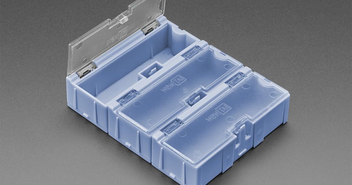 Small Modular Snap Boxes for Components Storage - Pack of 3 | Thingbits ...