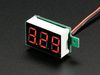 2-wire Voltmeter with 0.28 inch LED Display - Red
