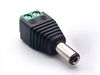 DC Power 2.1mm Male Plug with Terminal Block