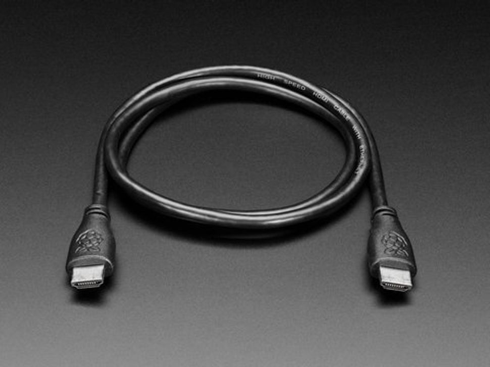 Raspberry Pi HDMI Cable 1 Meter Black	