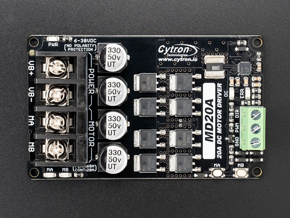 Cytron MD20A Motor Driver Horizontal