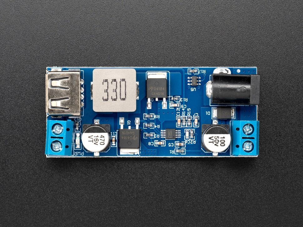 9V/36V to 5V 5A DC Step Down Buck Converter Top