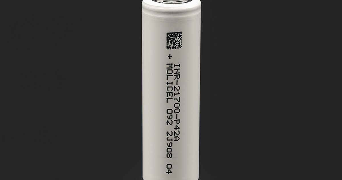 hemp oil vape juice Molicel P42A 21700 4200mAh 45A Li-Ion Rechargeable Battery **** HAS TO –  JLHawaii808 main image 1