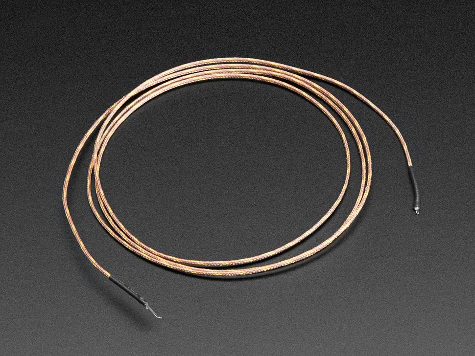 Image for Type-K Thermocouple - Glass Braid Insulated