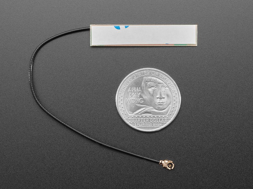 Image for 2.4GHz Mini Flexible WiFi Antenna uFL - 100mm