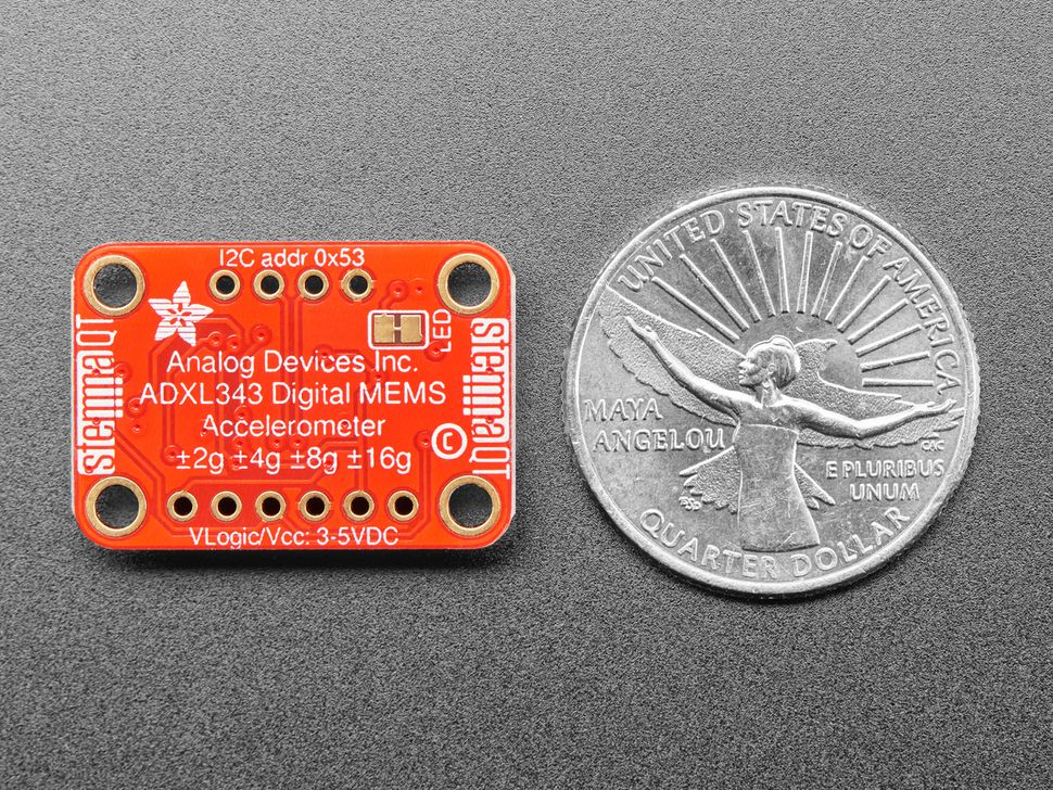 Image for Adafruit ADXL343 Triple-Axis Accelerometer ±16g I2C/SPI - STEMMA QT/Qwiic
