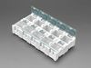 White Tiny Modular Snap Boxes for Components Storage