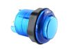 28mm Round Blue Translucent illuminated Arcade Push Button with Light
