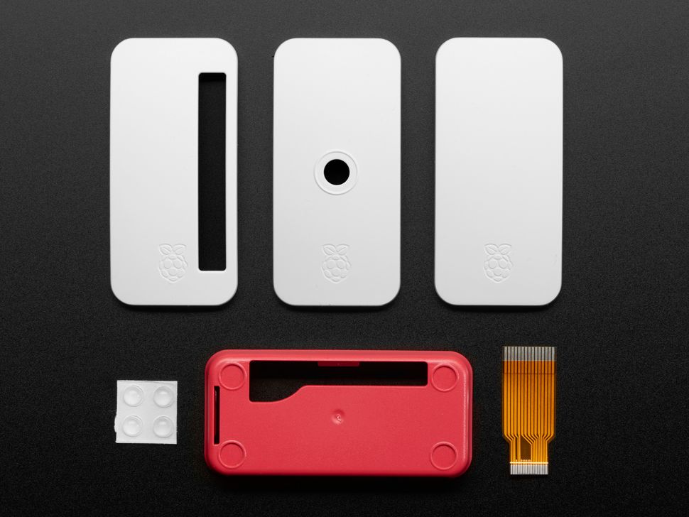 Raspberry Pi Case for Pi Zero W/ 2 W + Mini Camera Cable