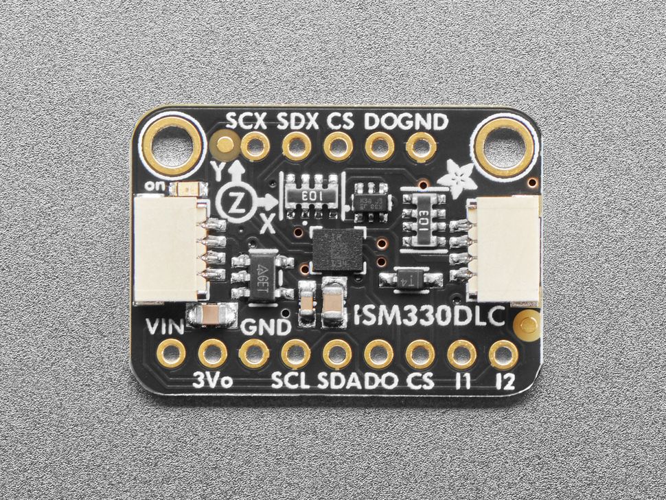 Image for Adafruit ISM330DHCX 6-DoF IMU Accelerometer Gyro - STEMMA QT/Qwiic