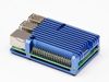 Blue Aluminum Heat Sink Case for Raspberry Pi 4