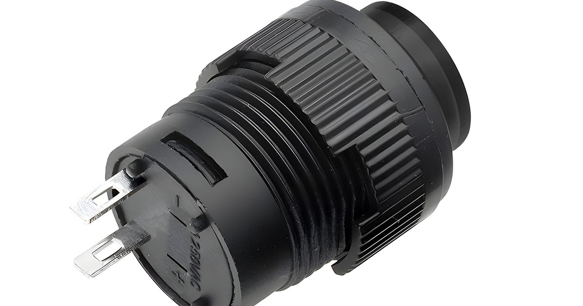 16mm Round Panel Mount Momentary Pushbutton | Thingbits Electronics