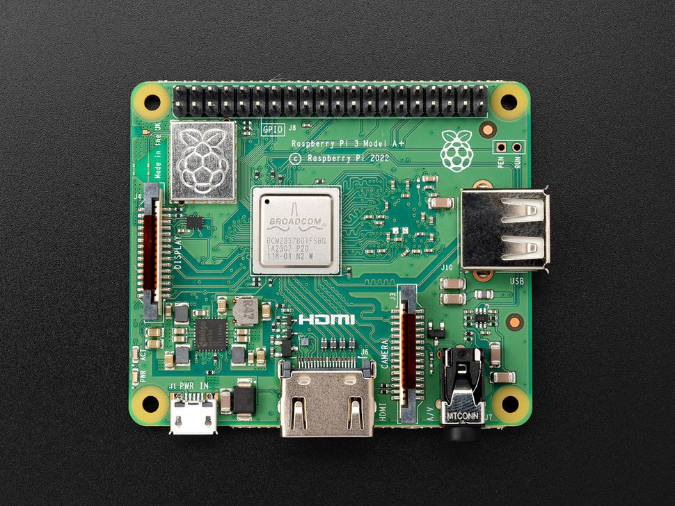  Raspberry Pi 3 Model A Plus Front