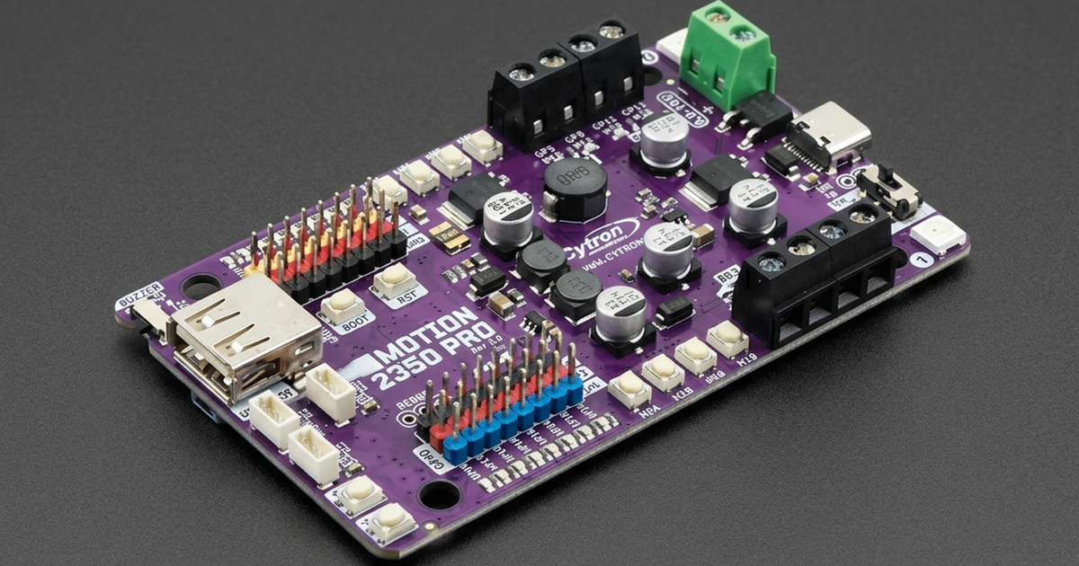 Cytron MOTION 2350 Pro Smart DC Motor Driver Controller | Thingbits ...