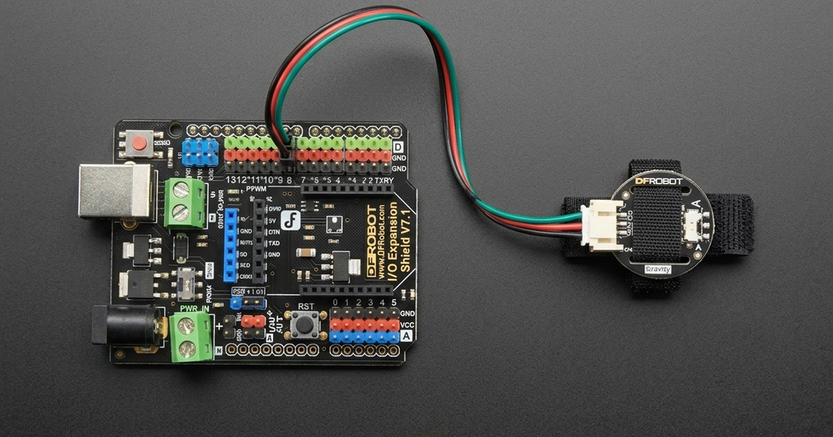 Gravity PPG Heart Rate Monitor Sensor for Arduino & Raspberry Pi ...