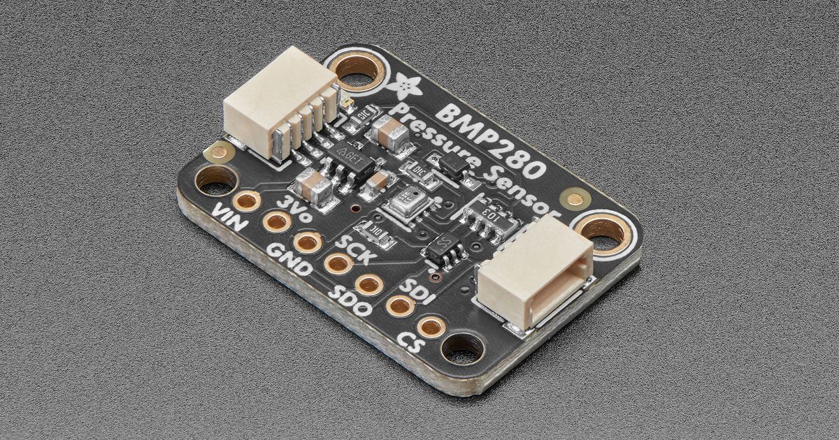 Adafruit BMP280 Barometric Pressure & Altitude Sensor - STEMMA QT ...