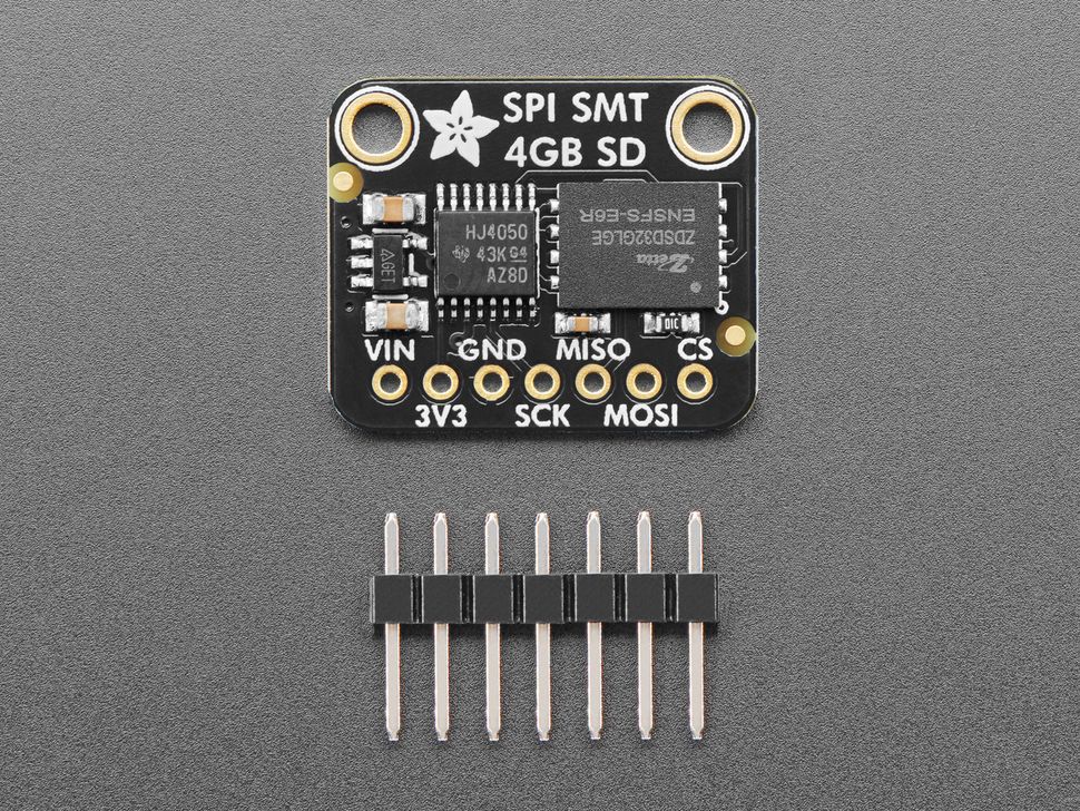 Image for Adafruit XTSD SPI Flash SD Card - 4GB