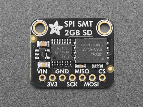 Adafruit XTSD SPI Flash SD Card - 2GB