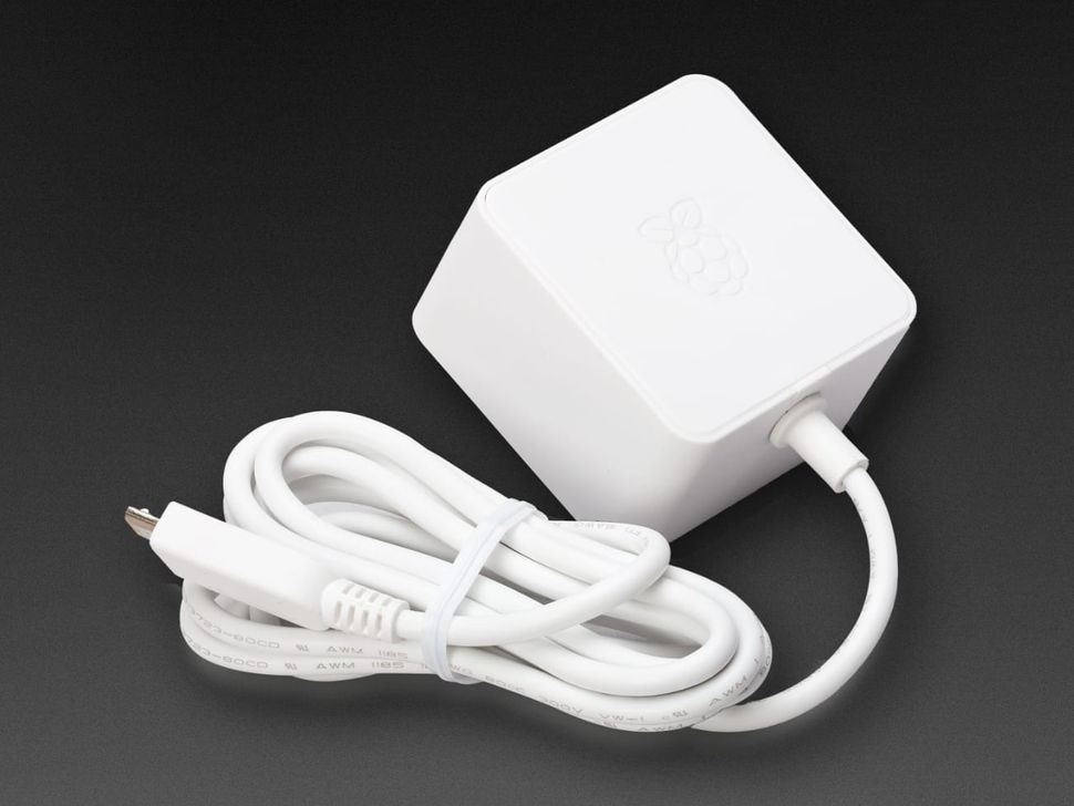 Raspberry Pi Official 5.1V 2.5A Micro USB Power Supply