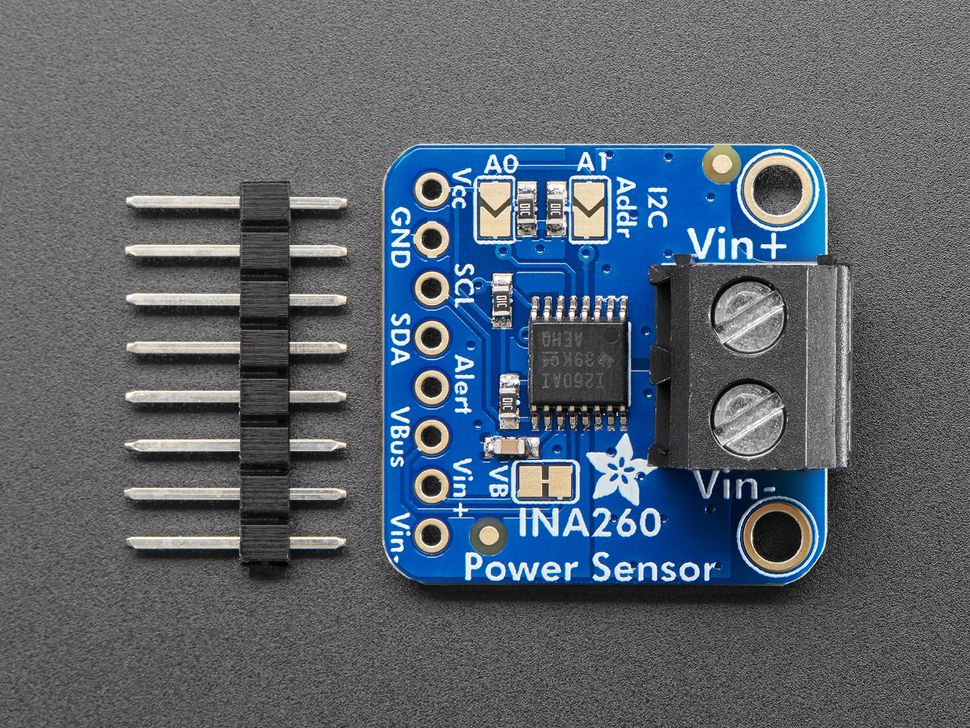 Image for Adafruit INA260 High/Low Side DC Voltage Current Power Sensor