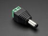 2.5mm DC Power Male Plug Adapter to Terminal Block