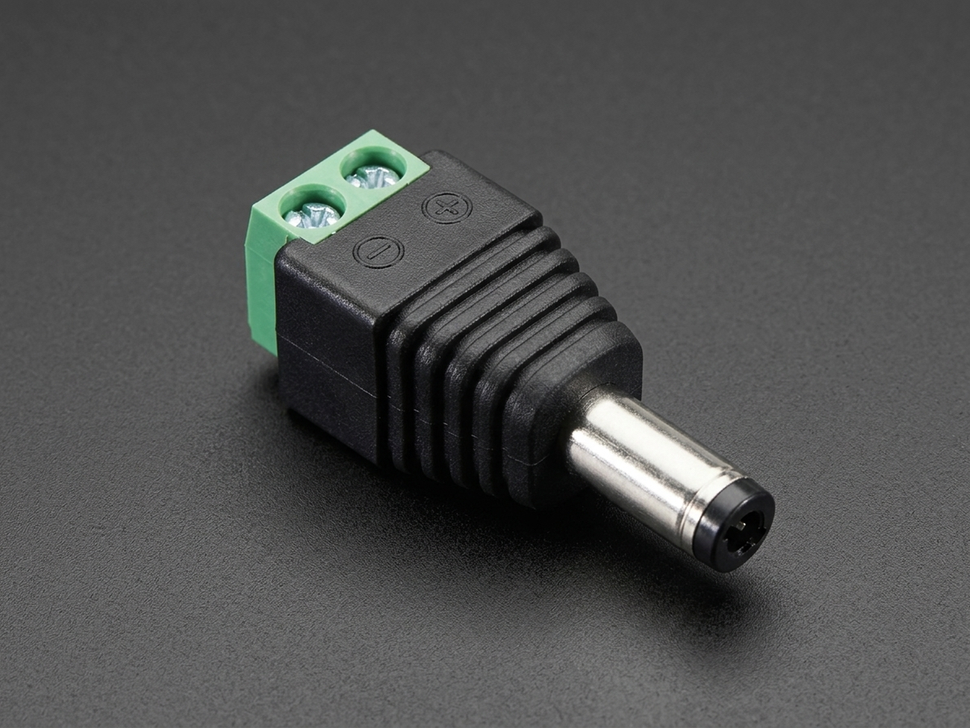 2.5mm DC Power Male Plug Adapter to Terminal Block