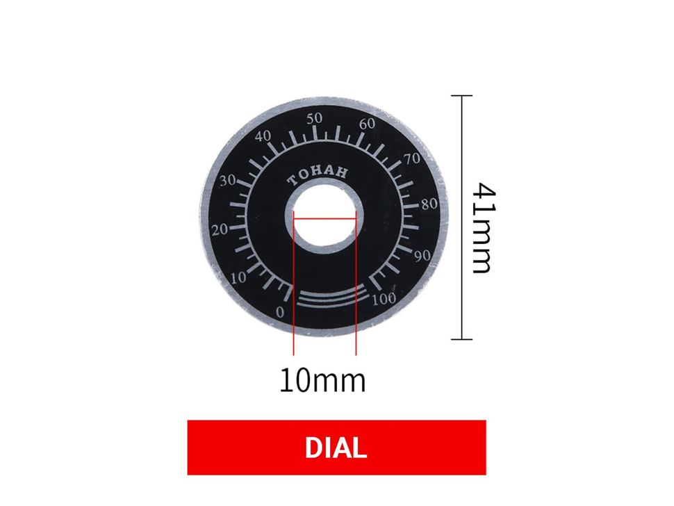 MF-A0x Series Potentiometer Knob Dial