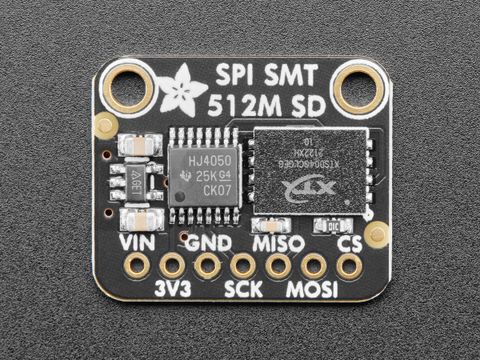 Adafruit XTSD SPI Flash SD Card - 512MB