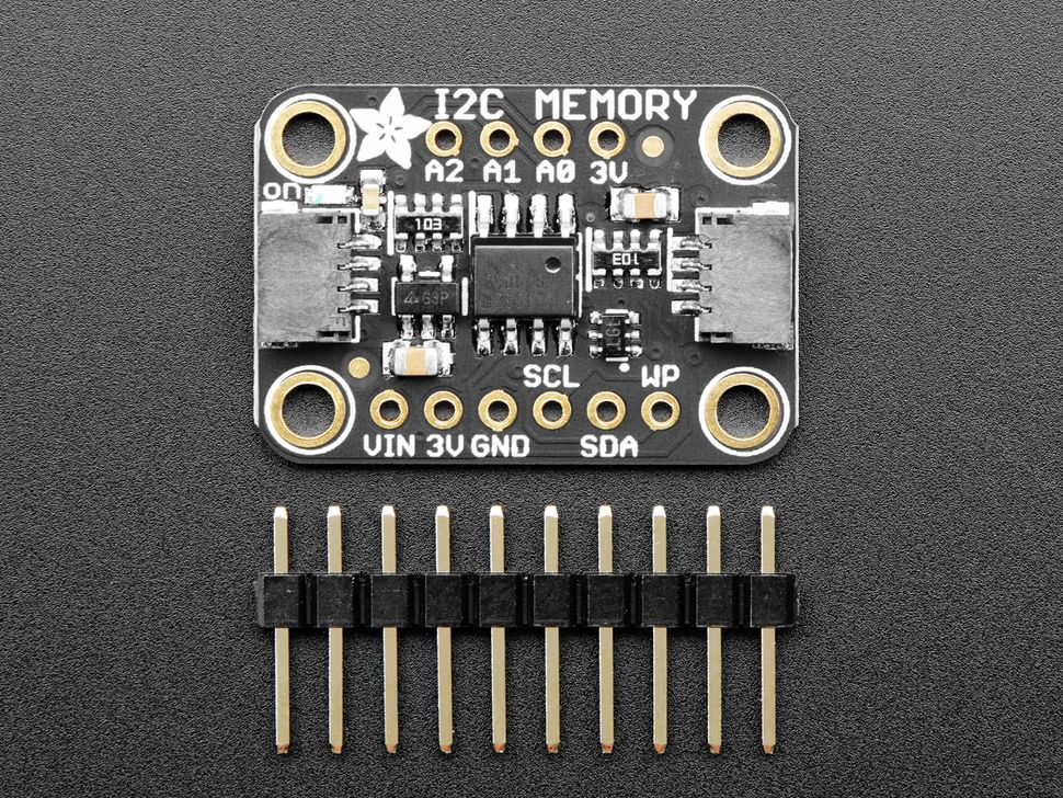Image for Adafruit 24LC32 I2C EEPROM Breakout - 32Kbit 4KB - STEMMA QT