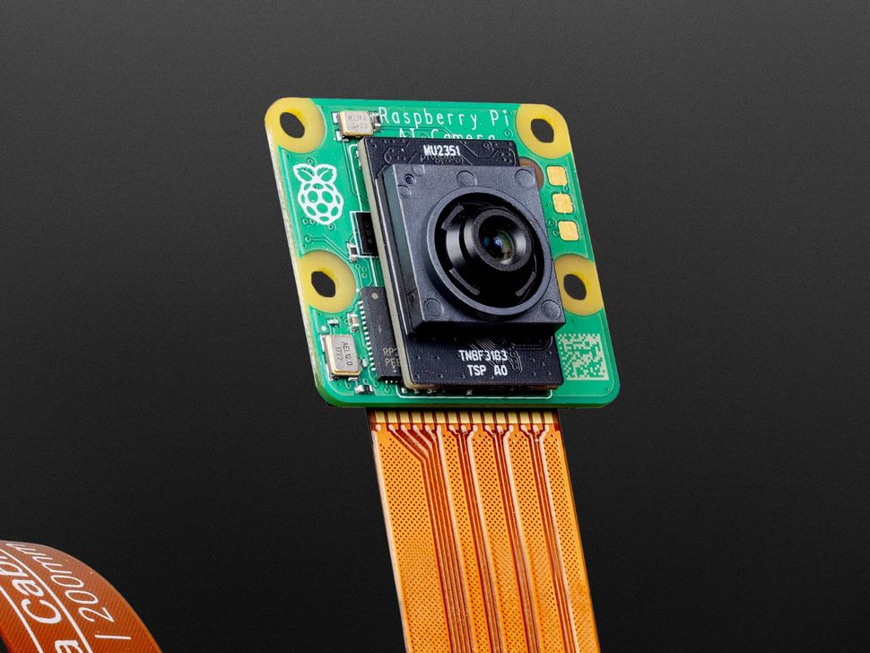 Raspberry Pi Ai Camera with 12.3 MP Sony IMX500 