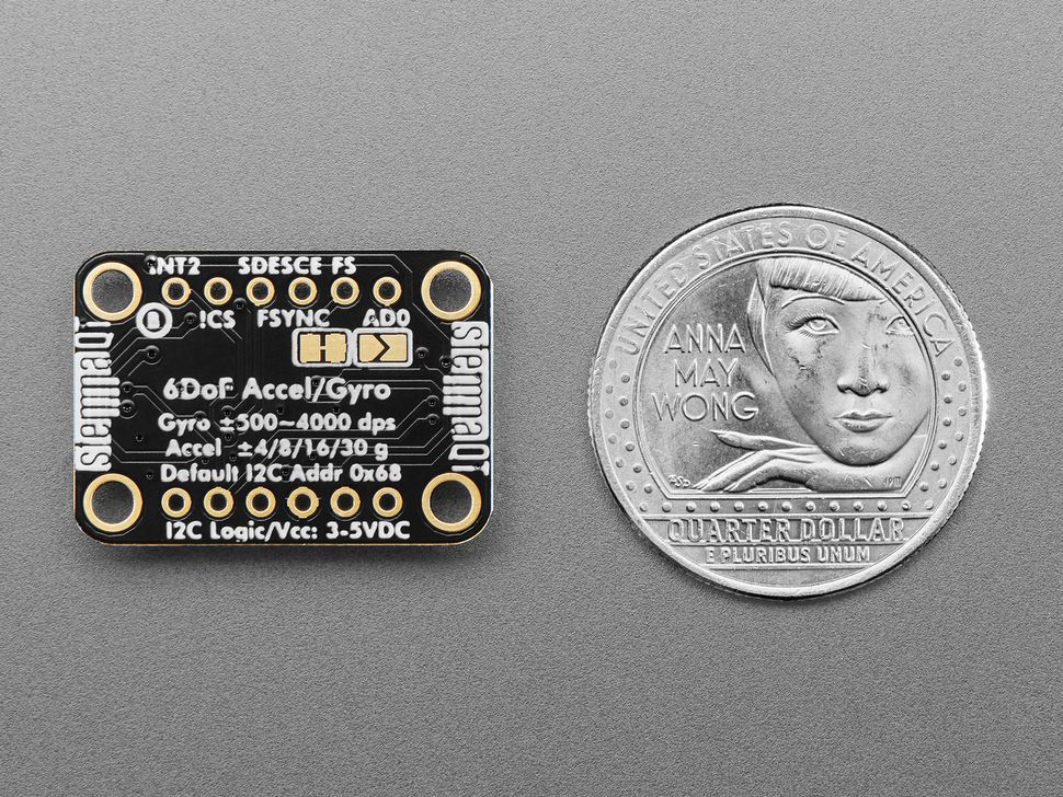 Image for Adafruit ICM-20649 Wide-Range 6-DoF IMU ±30g ±4000dps - STEMMA QT/Qwiic