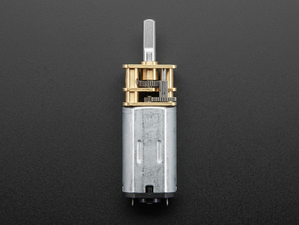 6V 1000 RPM DC Micro Metal Gear Motor (N30) - High Speed