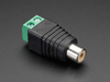 RCA Female Jack with Terminal Block