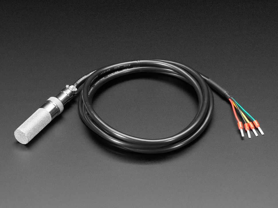 Image for SHT-30 Mesh-Protected Weatherproof Temp Humidity Sensor - 1m Cable