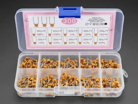 Ceramic Capacitor Assortment Kit (10pF – 100nF)