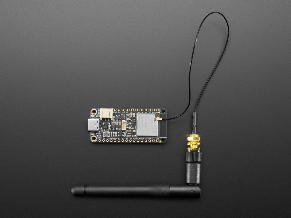 Image for Adafruit ESP32-S3 Reverse TFT Board - w.FL Antenna
