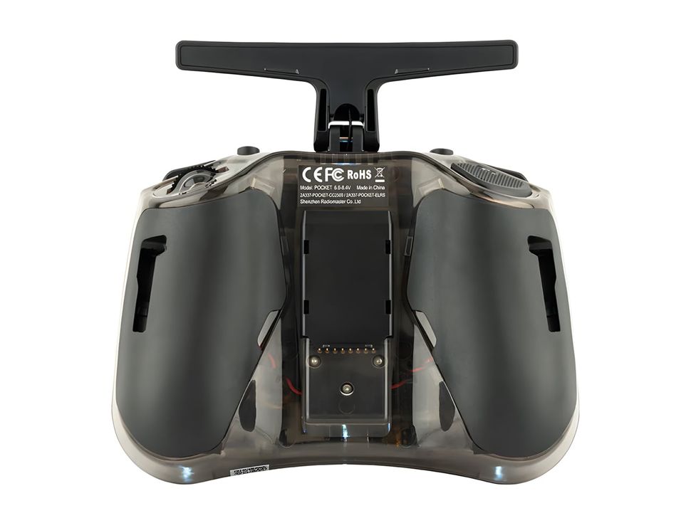 RadioMaster Pocket Radio Controller (M2) Charcoal Back