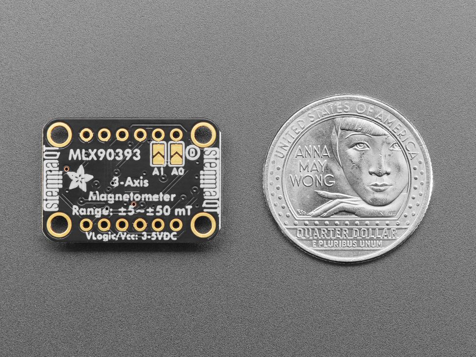 Image for Adafruit MLX90393 Wide-Range Triple-Axis Magnetometer - STEMMA QT