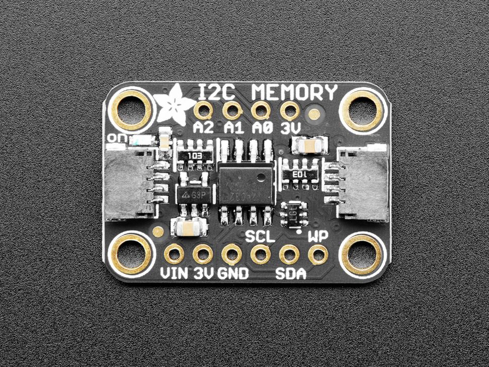 Image for Adafruit 24LC32 I2C EEPROM Breakout - 32Kbit 4KB - STEMMA QT