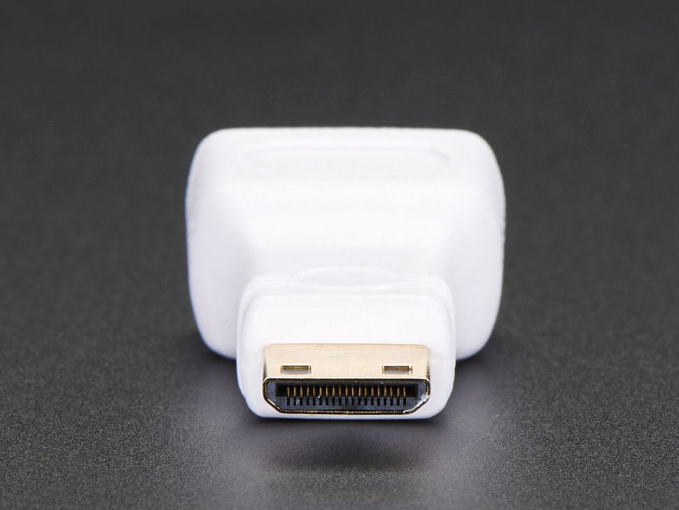 Mini HDMI Plug to Standard HDMI Jack Adapter 