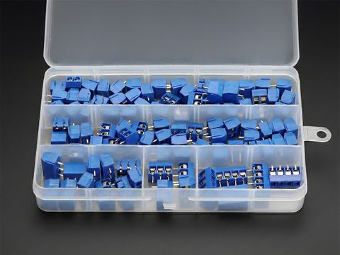 5.08mm PCB Screw Terminal Block Connector Assortment Kit - 2, 3 & 4 Pin