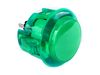 30mm Round Green Translucent Arcade Push Button