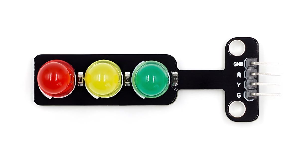 5mm LED Traffic Signal Light Indicator Module | Thingbits Electronics