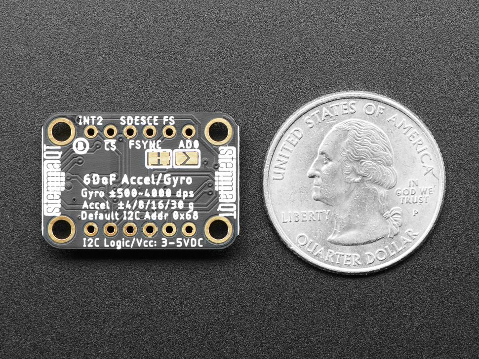Image for Adafruit ICM-20649 Wide-Range 6-DoF IMU ±30g ±4000dps - STEMMA QT/Qwiic