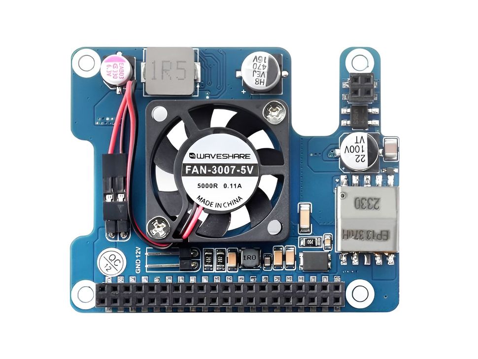 PoE Power Over Ethernet HAT (F) Bottom