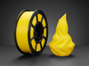 Premium PLA+ Silk Yellow Filament for 3D Printers