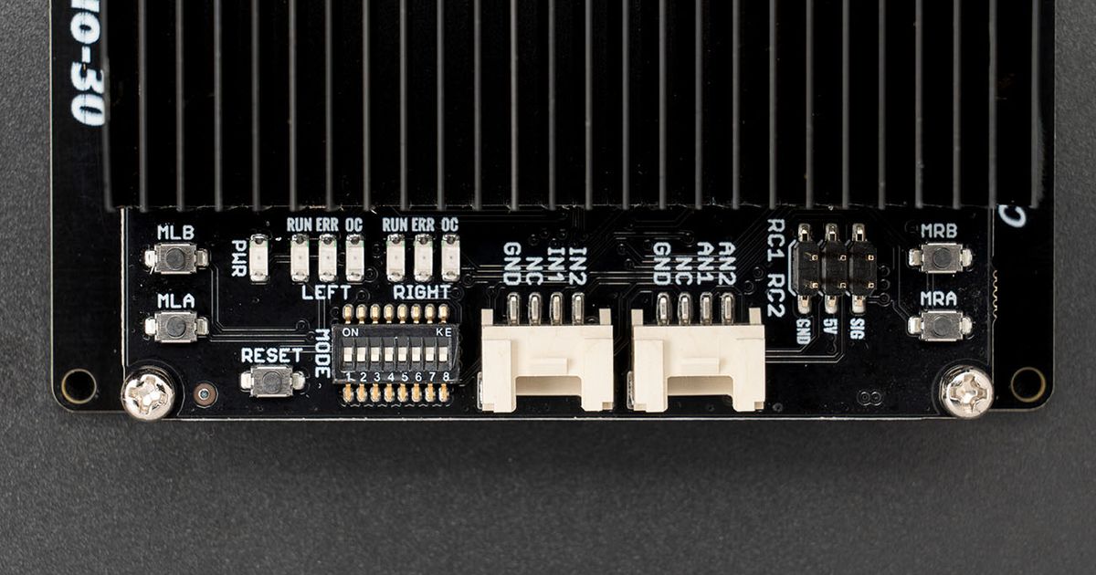 Cytron MDDS30 7-35V 30A Dual Channel SmartDrive DC Motor Driver ...