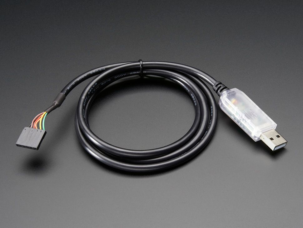 FTDI Serial TTL-232 USB Cable for Raspberry Pi