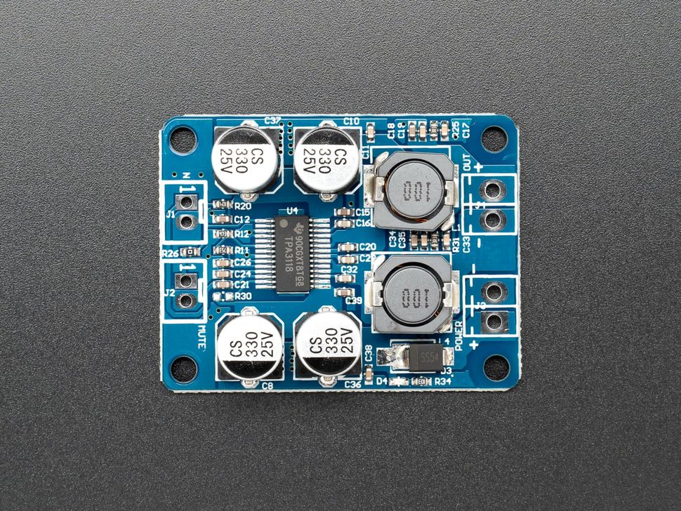 TPA3118 PBTL 60W Mono Digital Audio Amplifier Top